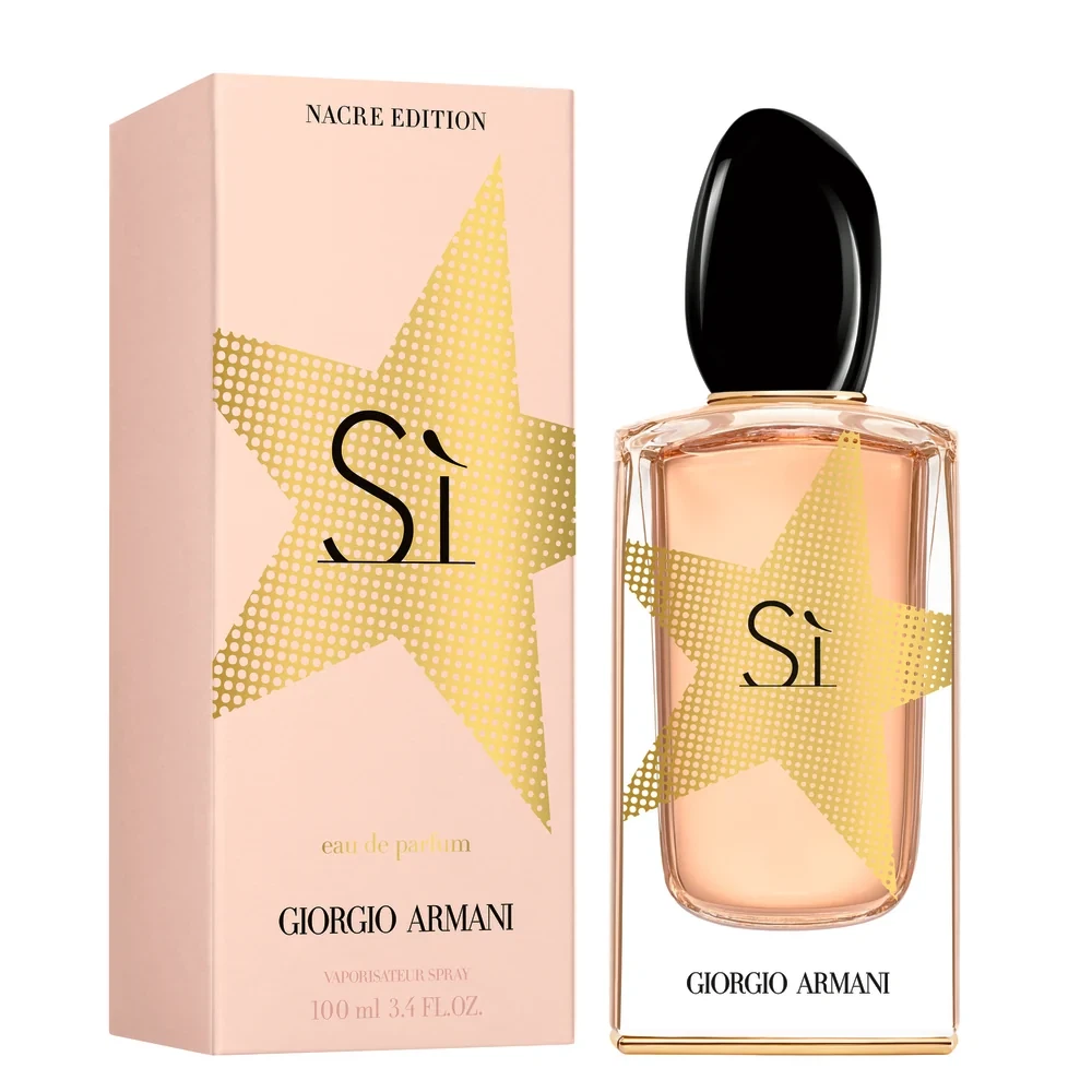 Giorgio Armani Si Nacre Edition manufacturer bottle, linked from the supplied product catalogue.