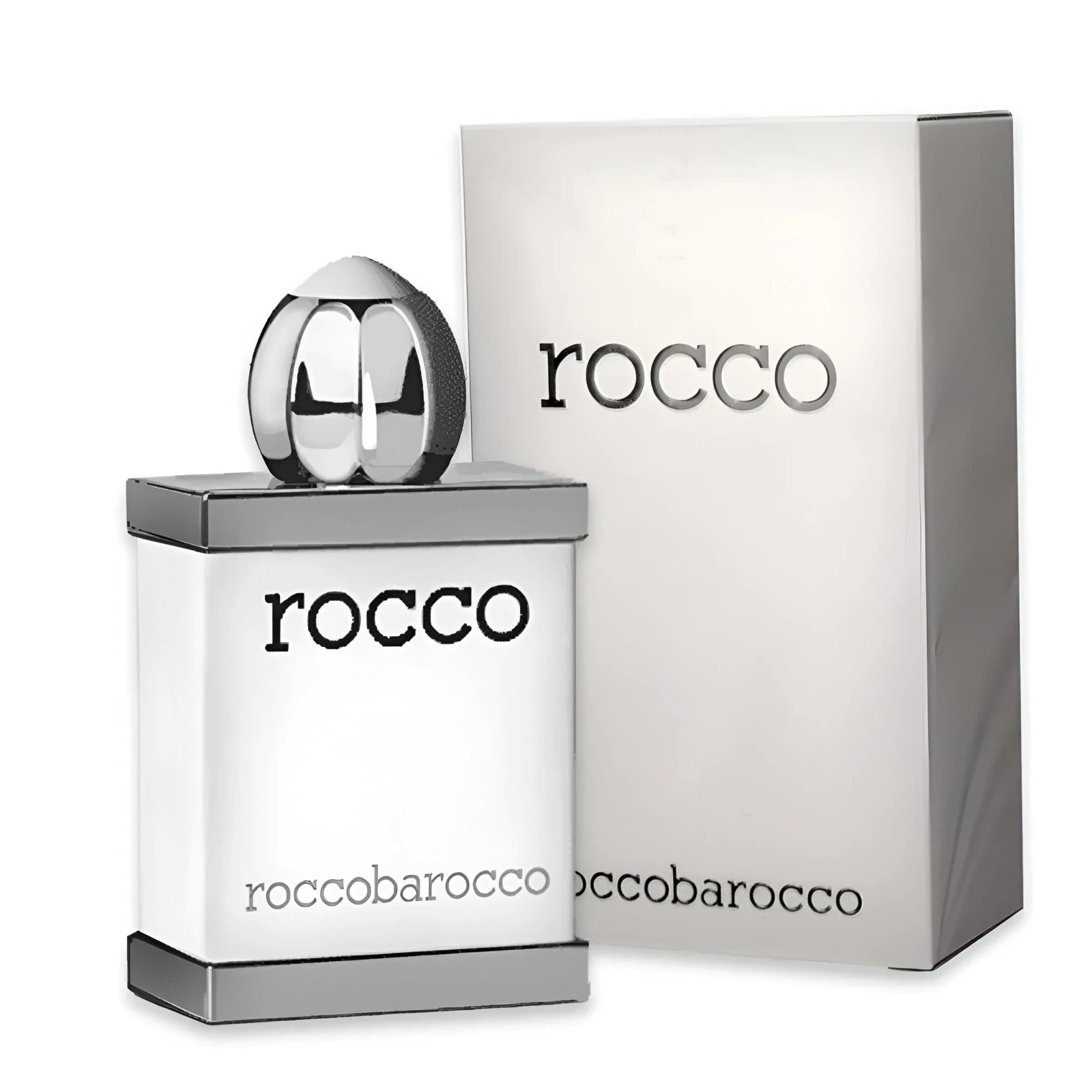 Roccobarocco Rocco White manufacturer bottle, linked from the supplied product catalogue.