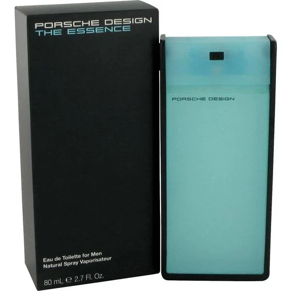 Porsche Design The Essence manufacturer bottle, linked from the supplied product catalogue.