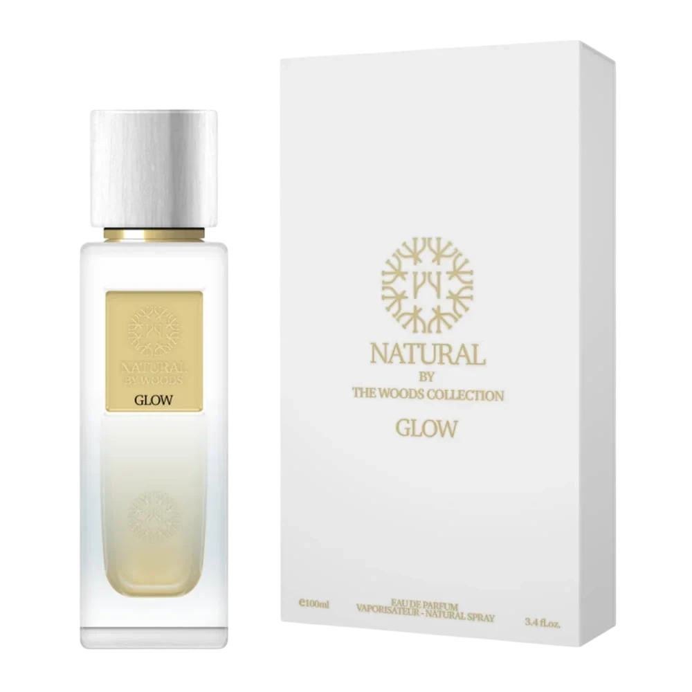 The Woods Collection By Natural Glow manufacturer bottle, linked from the supplied product catalogue.
