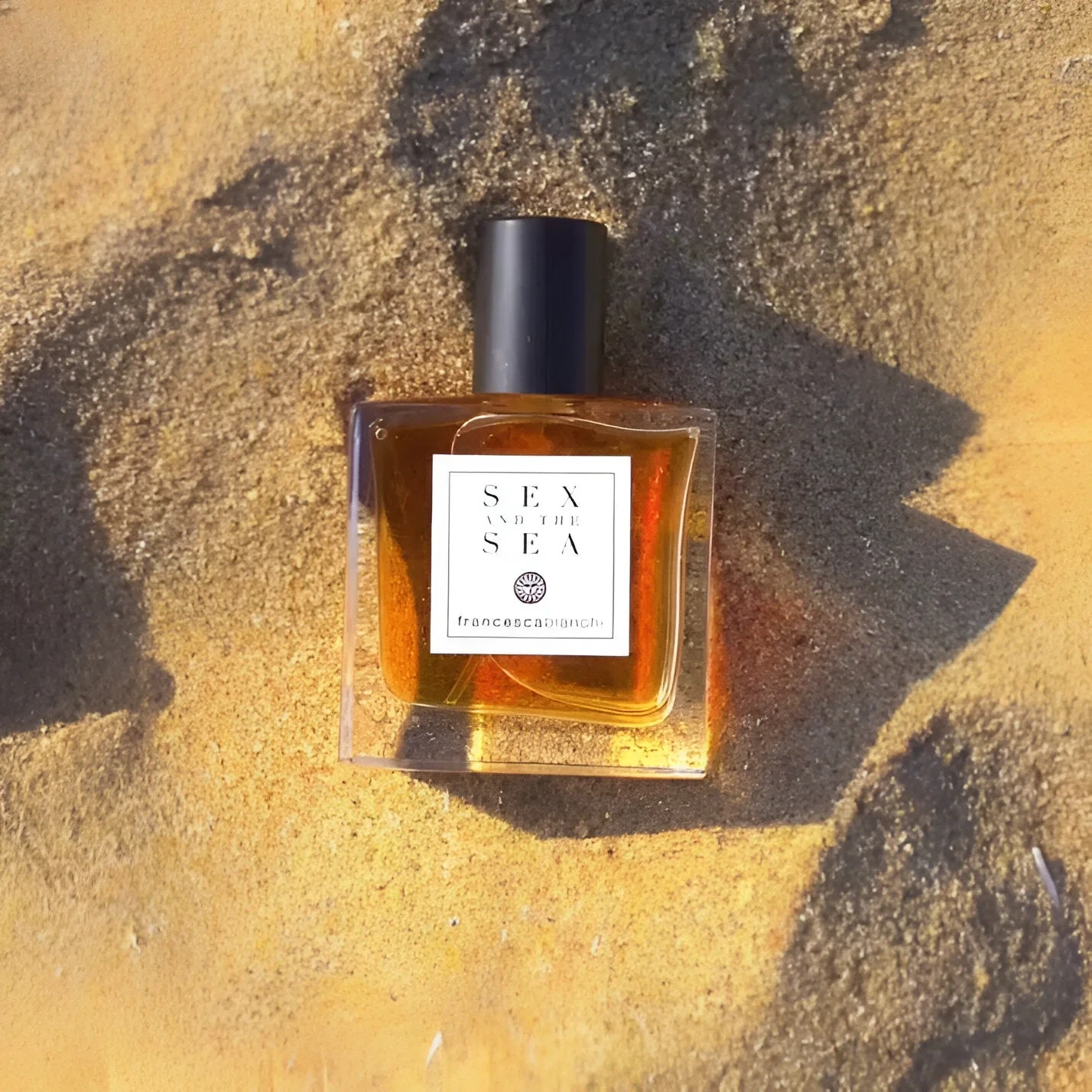 Francesca Bianchi Sex And The Sea manufacturer bottle, linked from the supplied product catalogue.