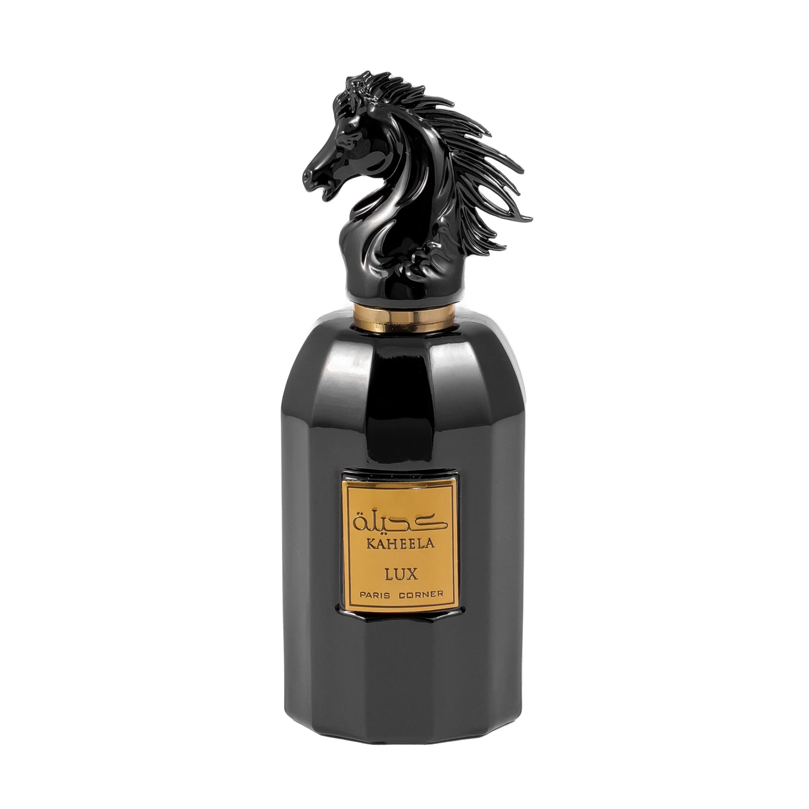 Paris Corner Kaheela Lux manufacturer bottle, linked from the supplied product catalogue.