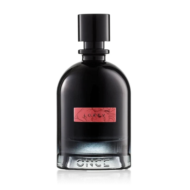 Once Perfume Lorev manufacturer bottle, linked from the supplied product catalogue.