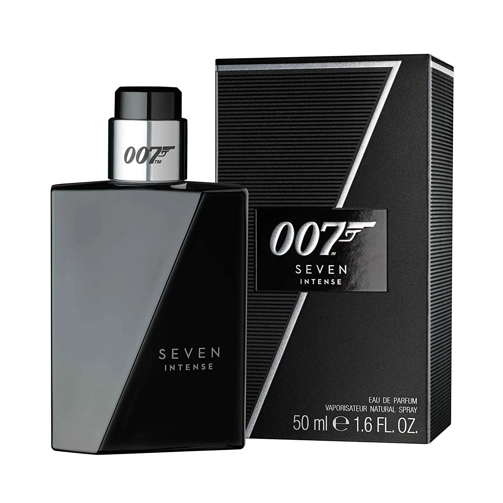 James Bond 007 Seven Intense manufacturer bottle, linked from the supplied product catalogue.