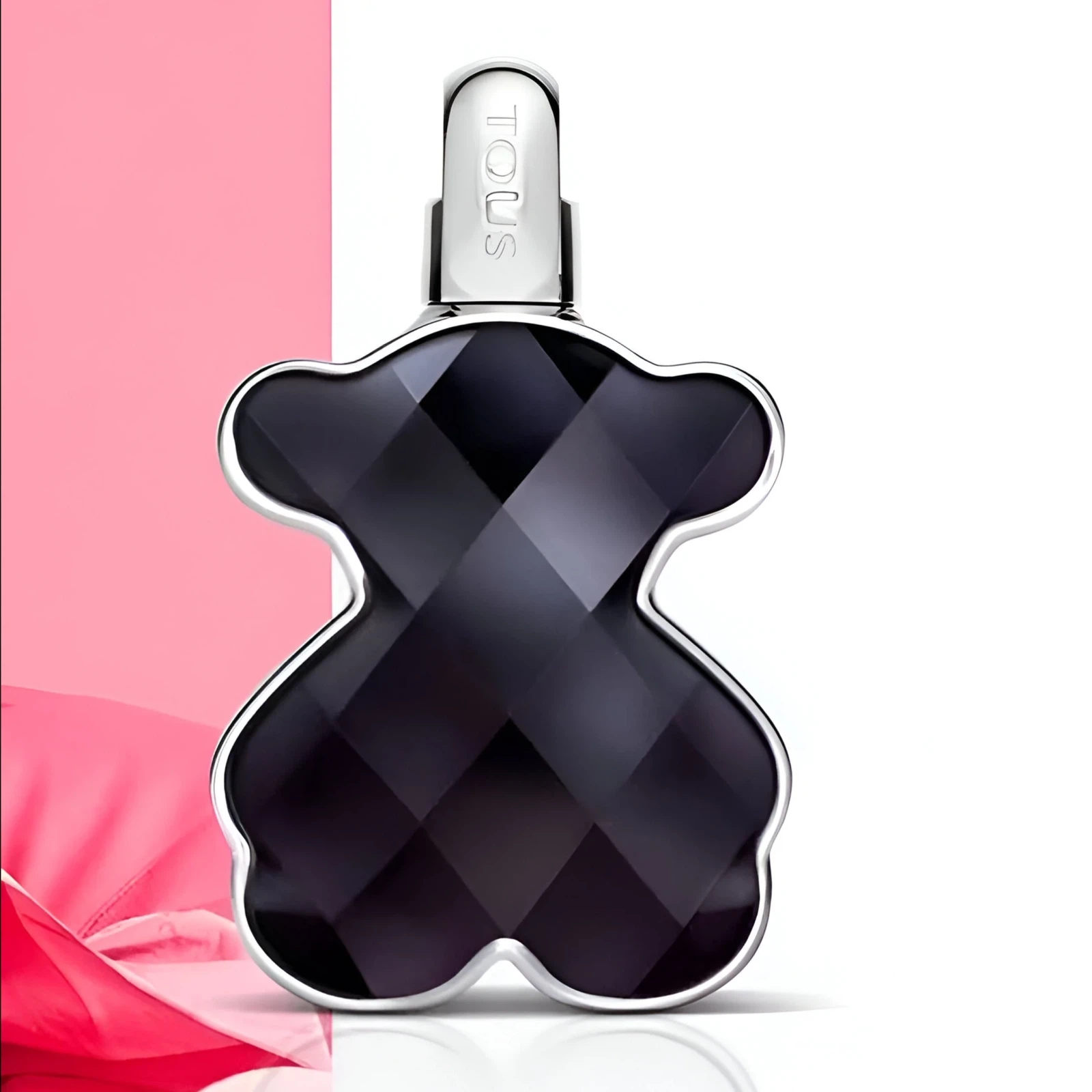 Tous Loveme The Onyx Parfum manufacturer bottle, linked from the supplied product catalogue.