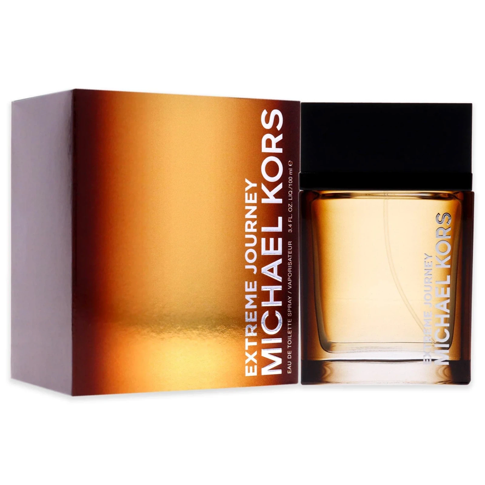 Michael Kors Extreme Journey manufacturer bottle, linked from the supplied product catalogue.