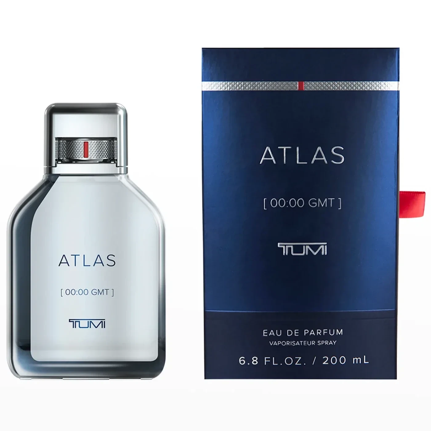 Tumi Atlas manufacturer bottle, linked from the supplied product catalogue.