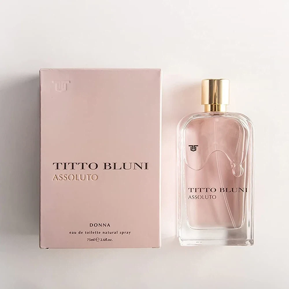 Titto Bluni Assoluto Donna manufacturer bottle, linked from the supplied product catalogue.