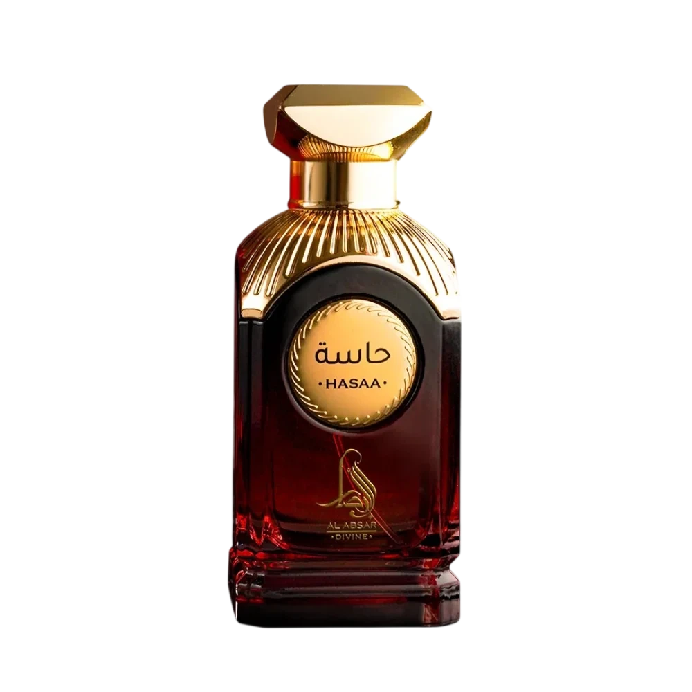 Al Absar Hasaa For Her manufacturer bottle, linked from the supplied product catalogue.
