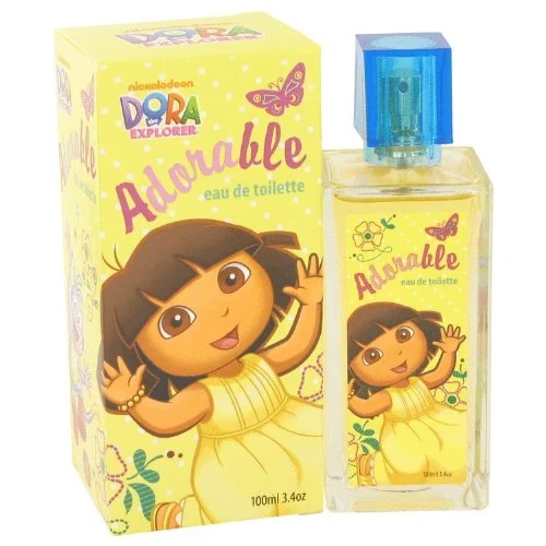 Dora Adorable Dora Adorable Nickeloden manufacturer bottle, linked from the supplied product catalogue.