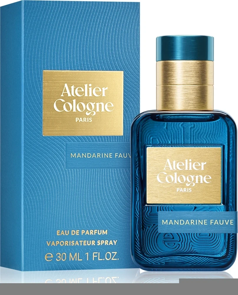 Atelier Cologne Mandarine Fauve manufacturer bottle, linked from the supplied product catalogue.