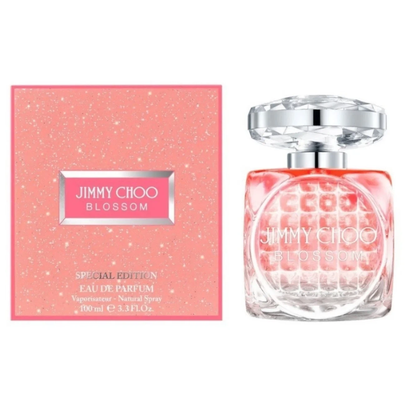 Jimmy Choo Blossom Special Edition manufacturer bottle, linked from the supplied product catalogue.