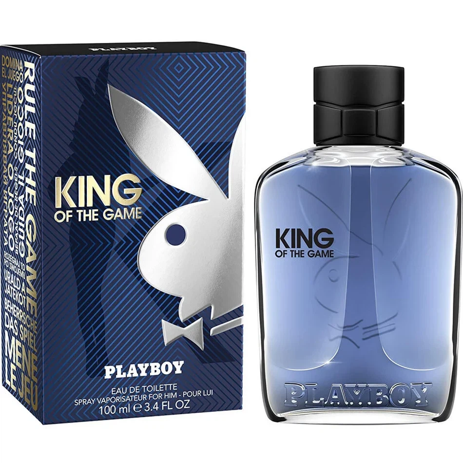 PlayBoy King of the Game manufacturer bottle, linked from the supplied product catalogue.
