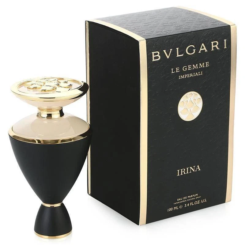 Bvlgari Le Gemme Imperiali Irina manufacturer bottle, linked from the supplied product catalogue.