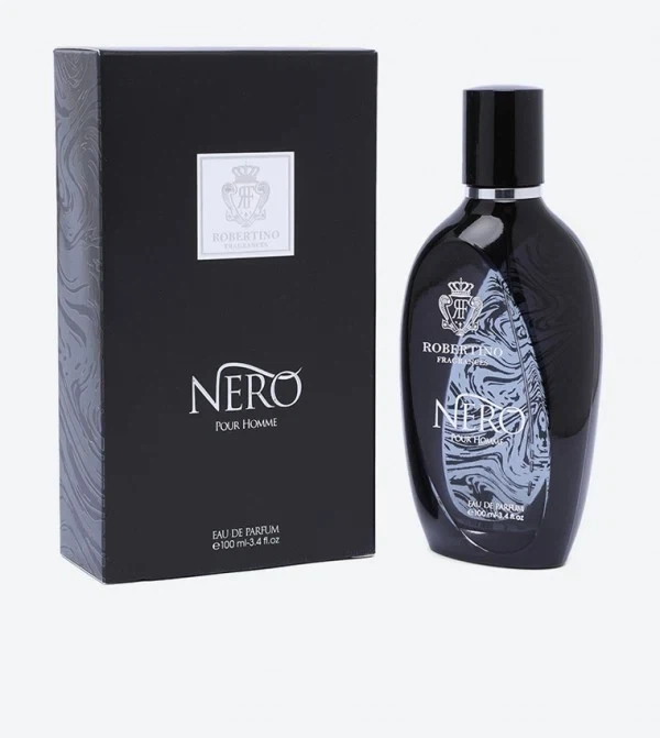 Robertino Nero Pour Homme manufacturer bottle, linked from the supplied product catalogue.