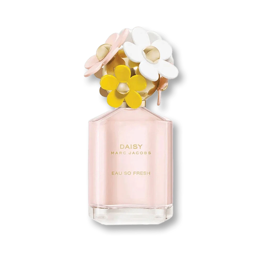 Marc Jacobs DAISY EAU SO FRESH manufacturer bottle, linked from the supplied product catalogue.