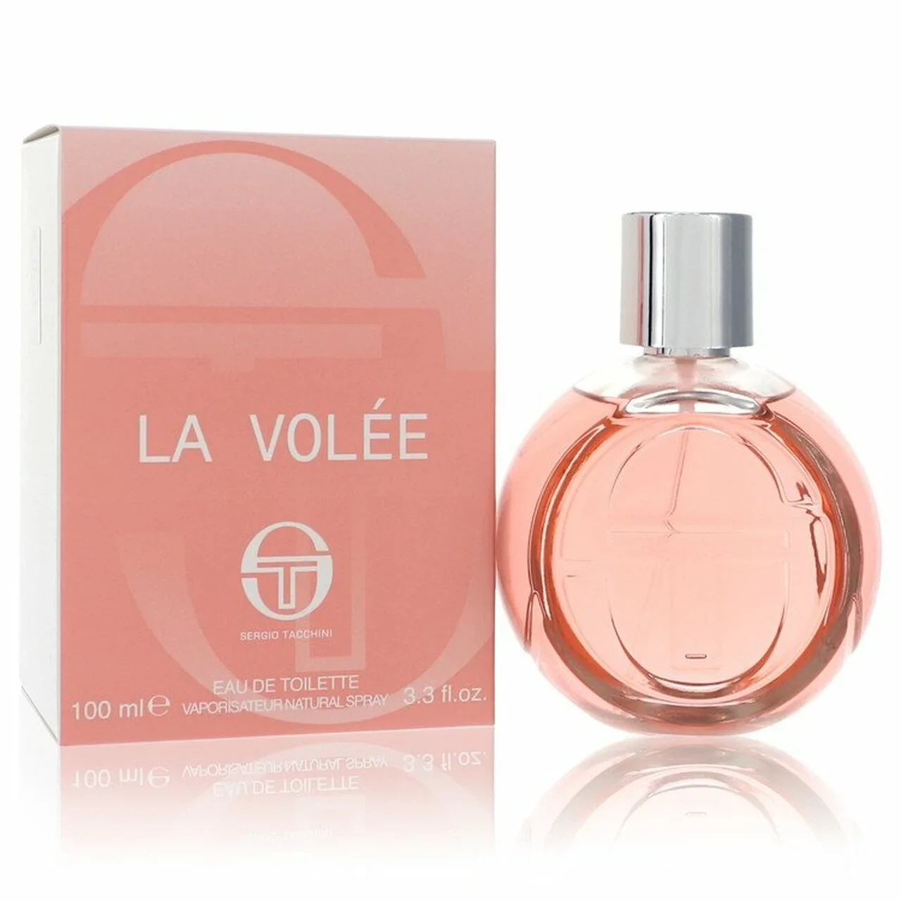 Sergio Tacchini La Volee manufacturer bottle, linked from the supplied product catalogue.