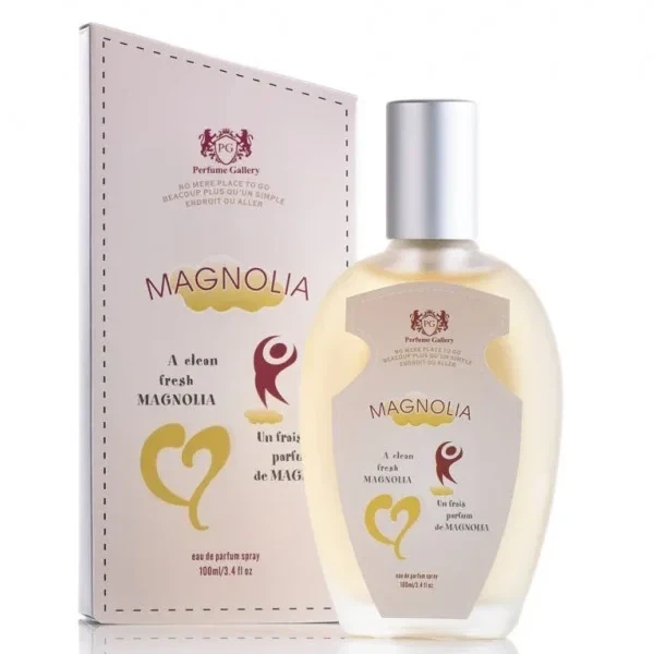 Perfume Gallery Magnolia manufacturer bottle, linked from the supplied product catalogue.