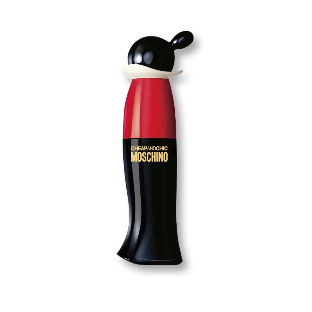 Moschino Cheap & Chic manufacturer bottle, linked from the supplied product catalogue.