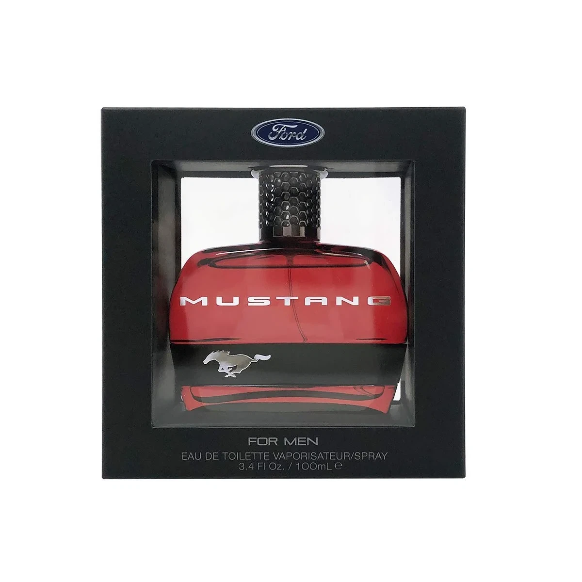 Mustang Ford manufacturer bottle, linked from the supplied product catalogue.