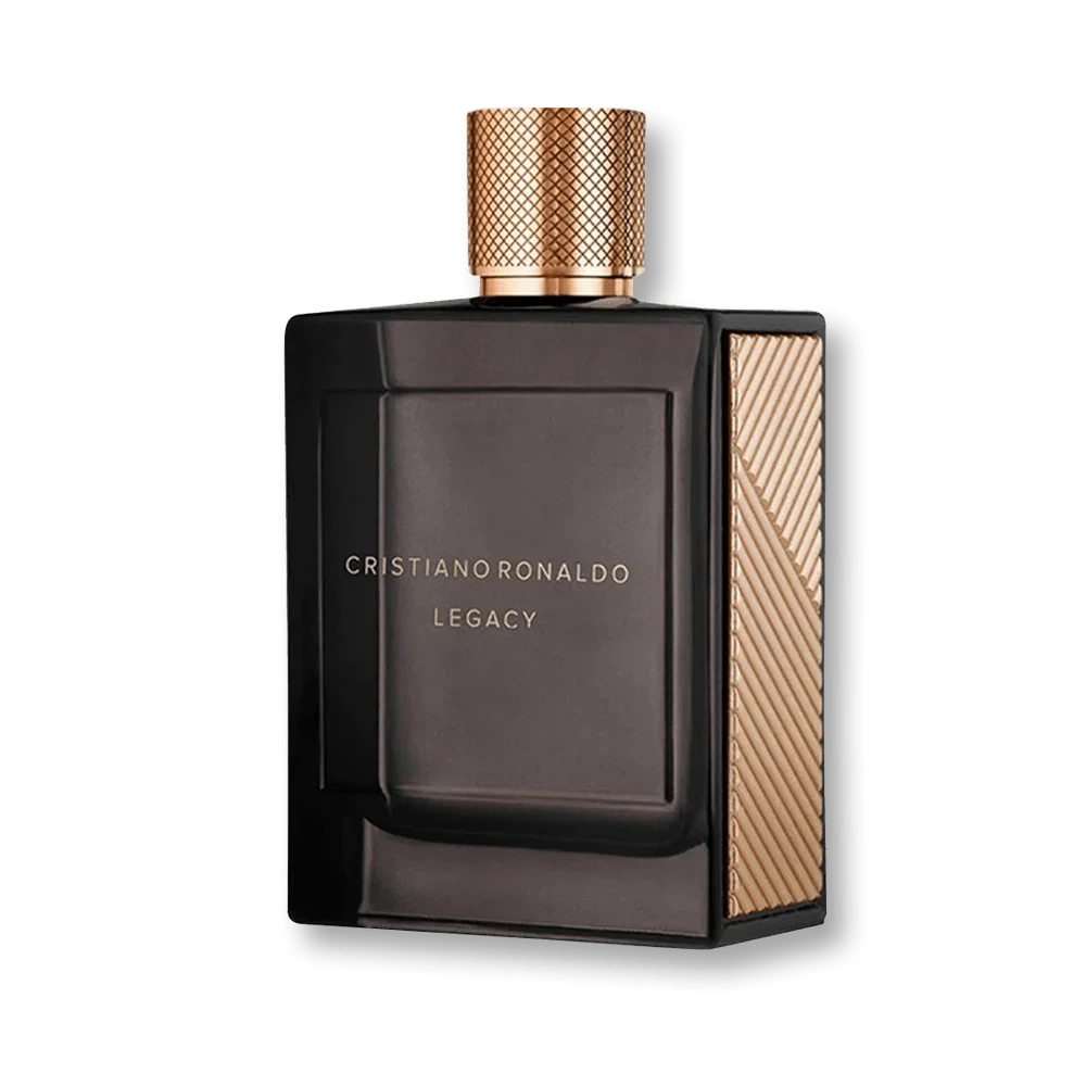 Cristiano Ronaldo Legacy manufacturer bottle, linked from the supplied product catalogue.