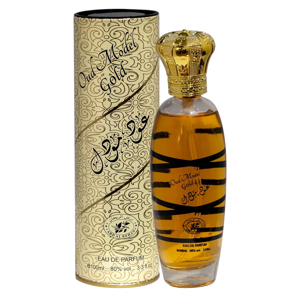 Ard Al Rehan Oud Model Gold manufacturer bottle, linked from the supplied product catalogue.