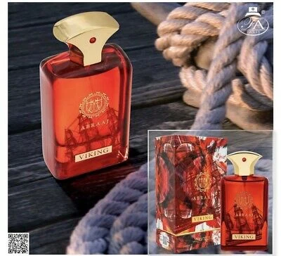 Fragrance World Abraaj Viking manufacturer bottle, linked from the supplied product catalogue.