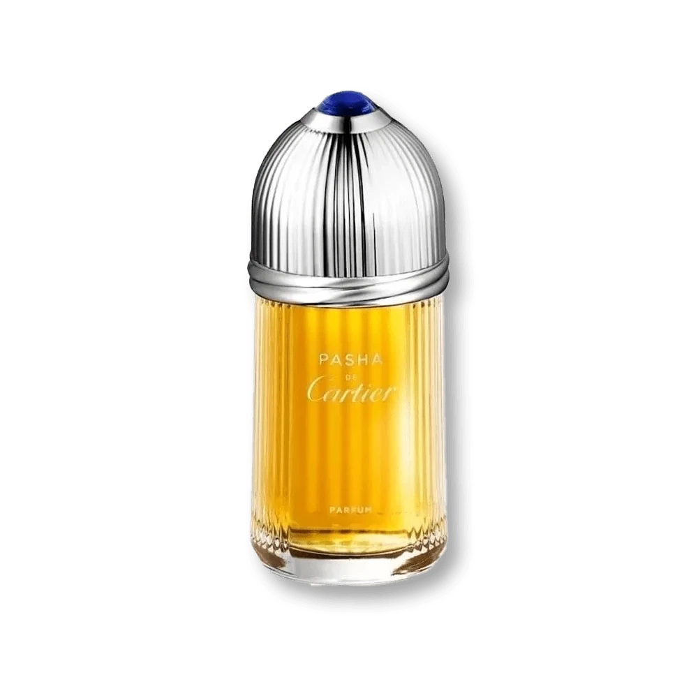 Cartier Pasha De Cartier Parfum manufacturer bottle, linked from the supplied product catalogue.