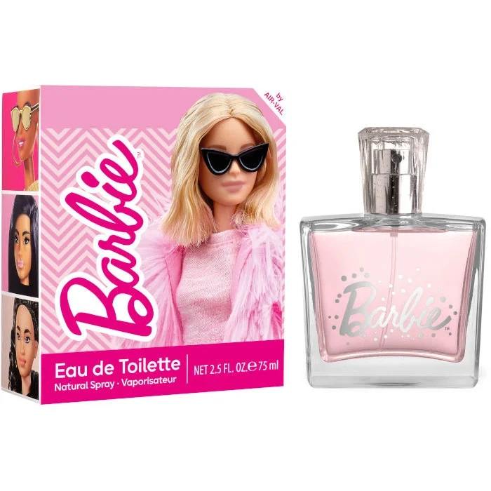 Barbie Spray For Girls manufacturer bottle, linked from the supplied product catalogue.