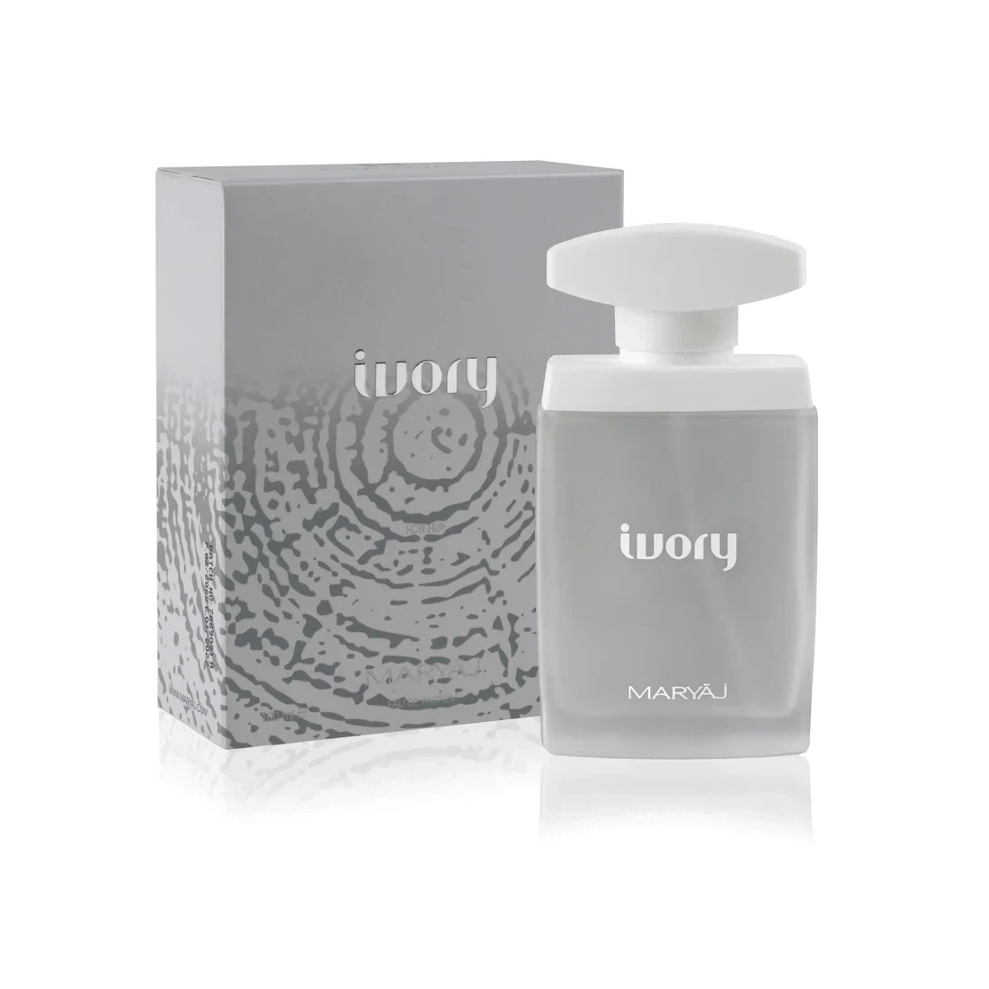 Maryaj Ivory manufacturer bottle, linked from the supplied product catalogue.