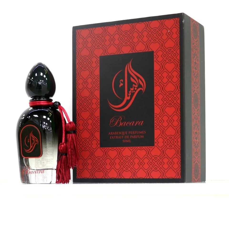 Arabeshque Arabeshque Bacara manufacturer bottle, linked from the supplied product catalogue.