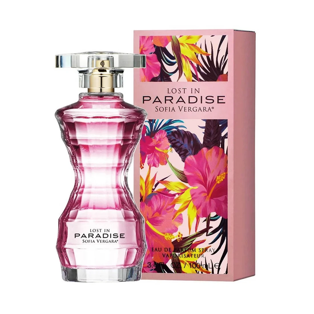 Sofia Vergara Lost In Paradise manufacturer bottle, linked from the supplied product catalogue.