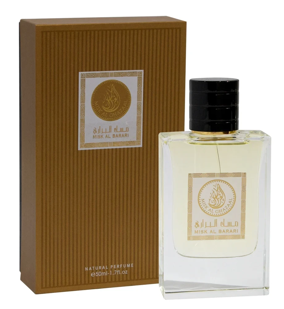 Misk Al Ghazaal Misk Al Barari manufacturer bottle.