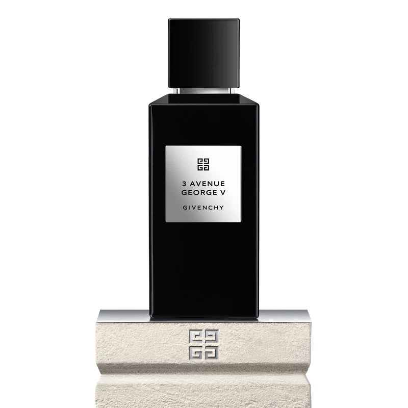 Givenchy 3 Avenue George V manufacturer bottle.