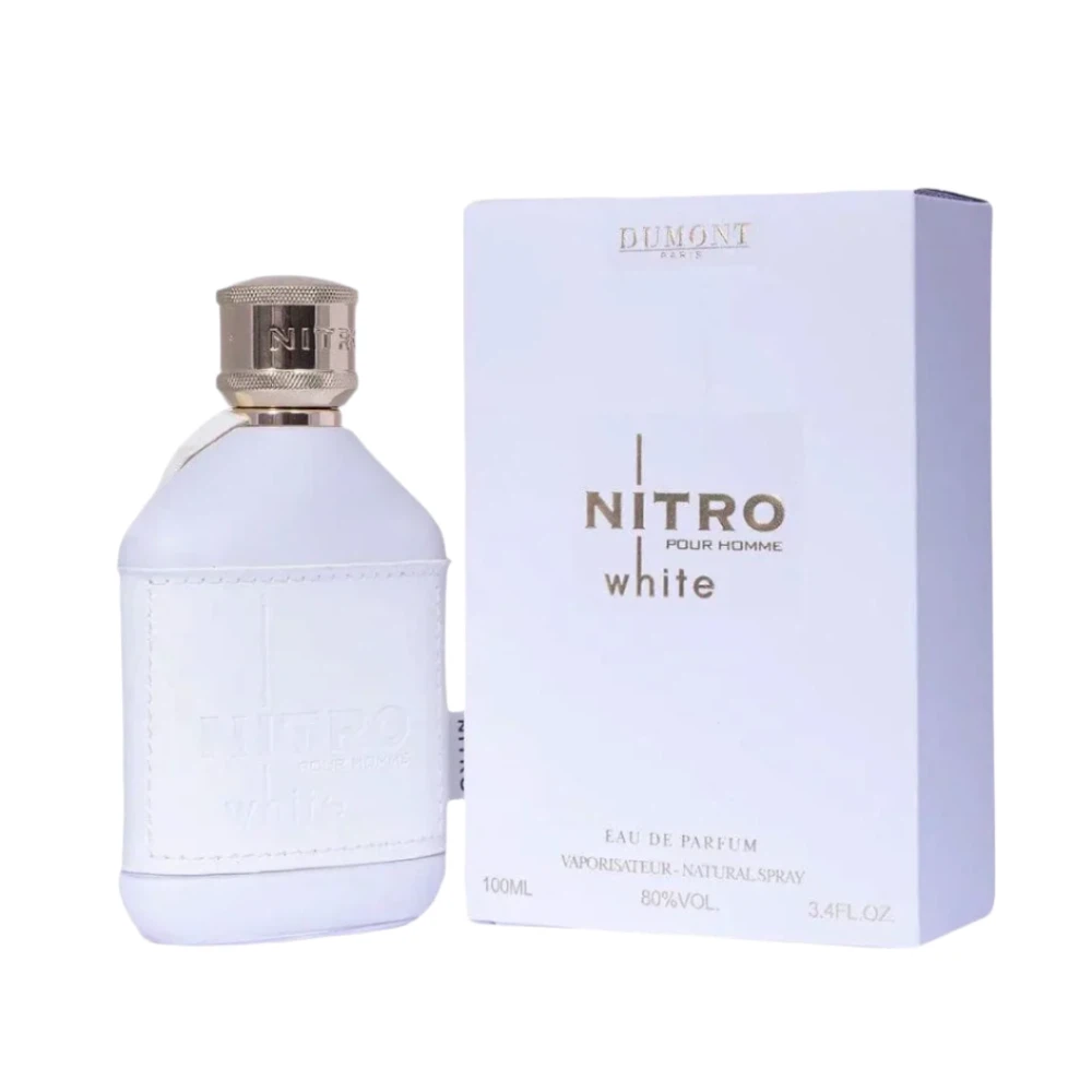 dumont Nitro White manufacturer bottle.