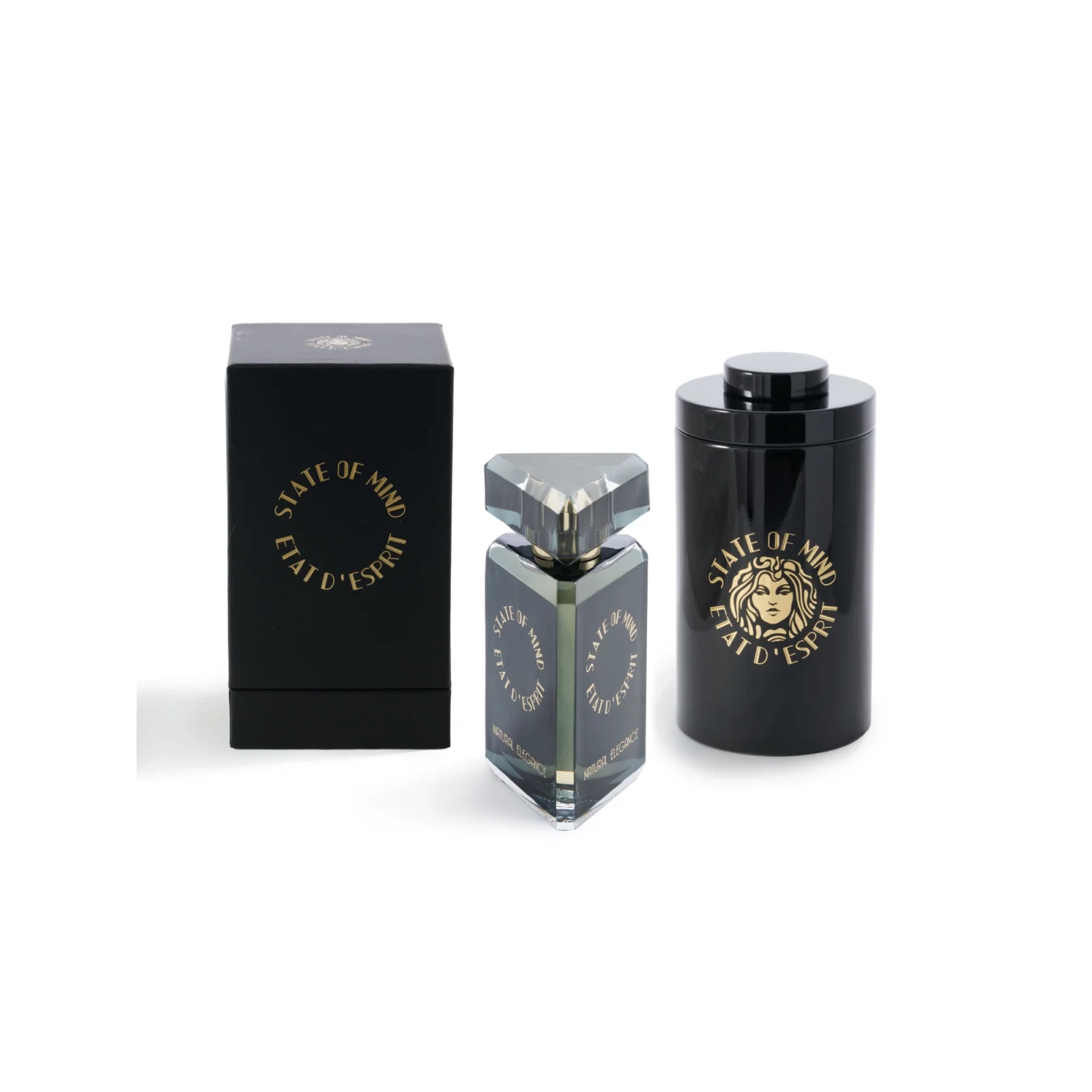 State of Mind Natural Elegance manufacturer bottle.