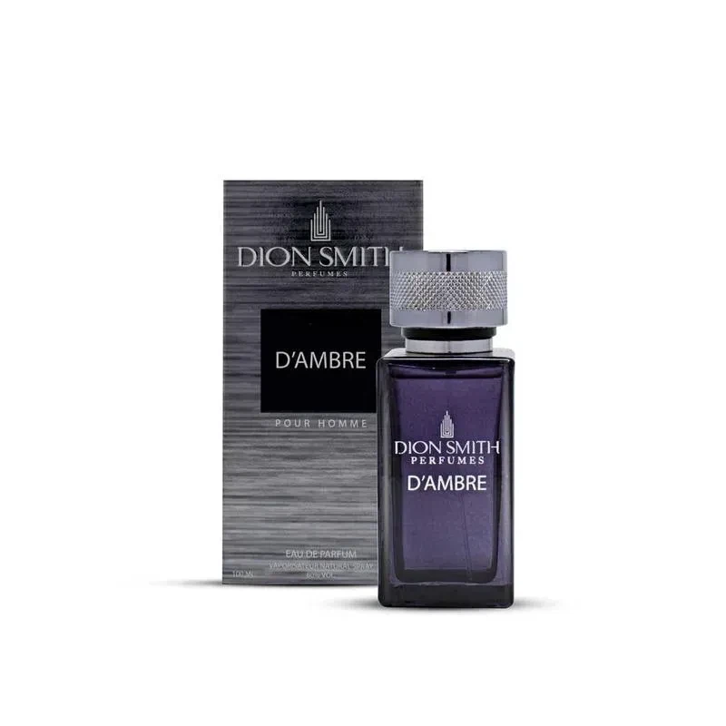 Dion Smith D'Ambre manufacturer bottle.