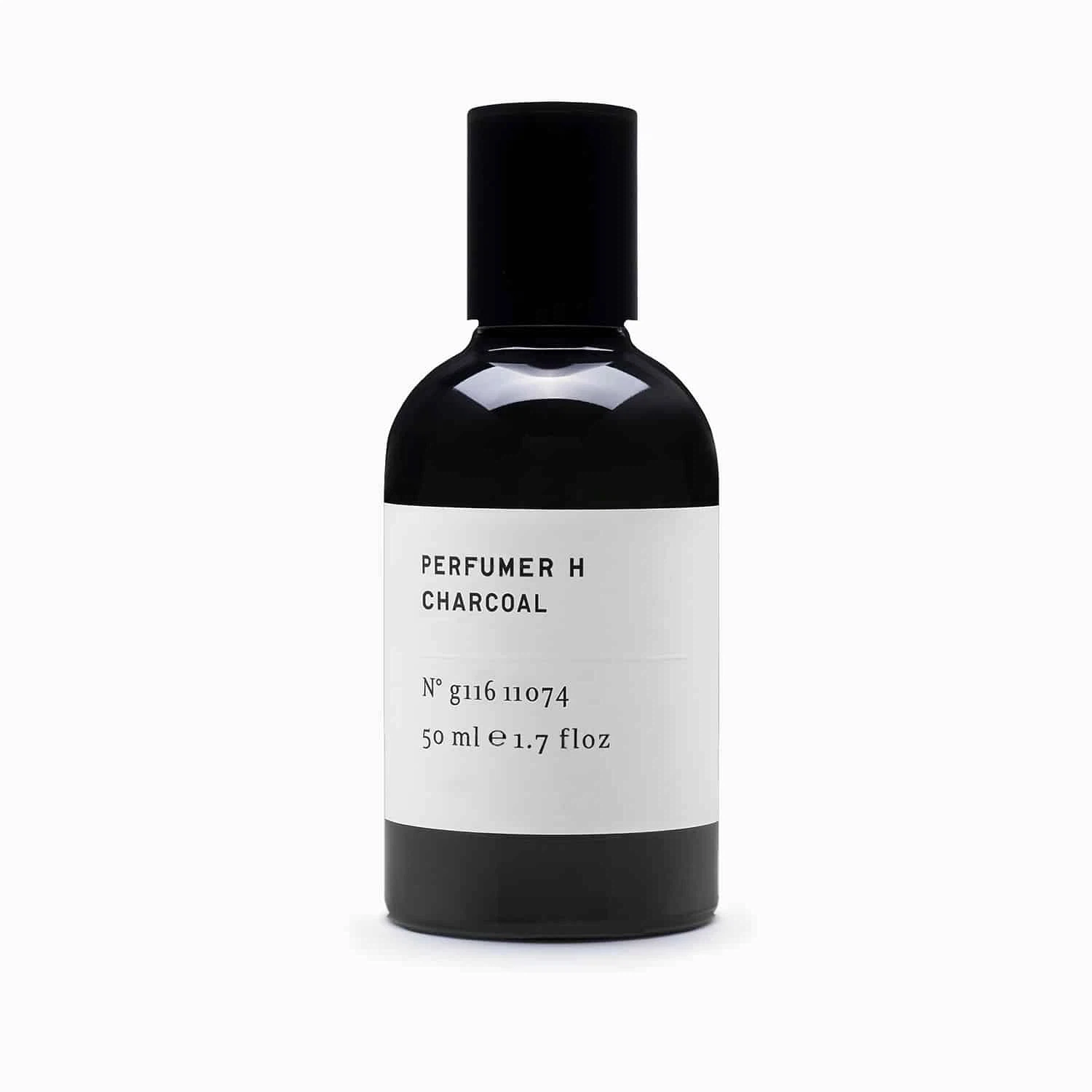Perfumer H Charcoal manufacturer bottle.