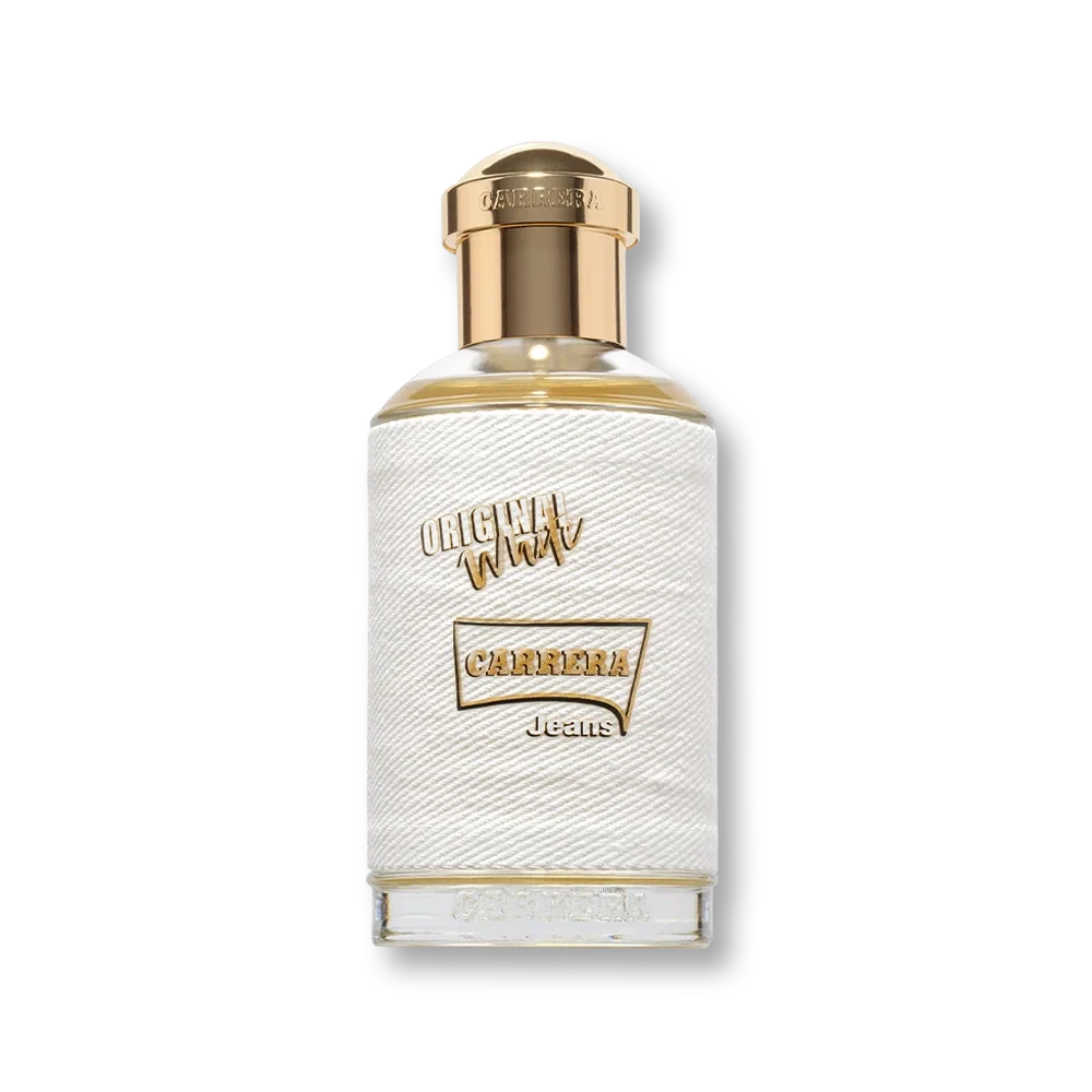 Carrera Jeans Original White Donna manufacturer bottle.