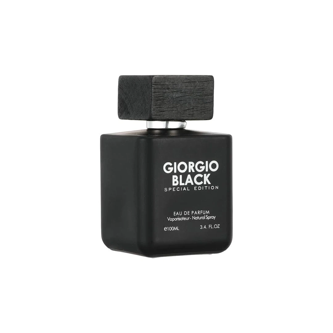 Giorgio Black Special Edtion manufacturer bottle.