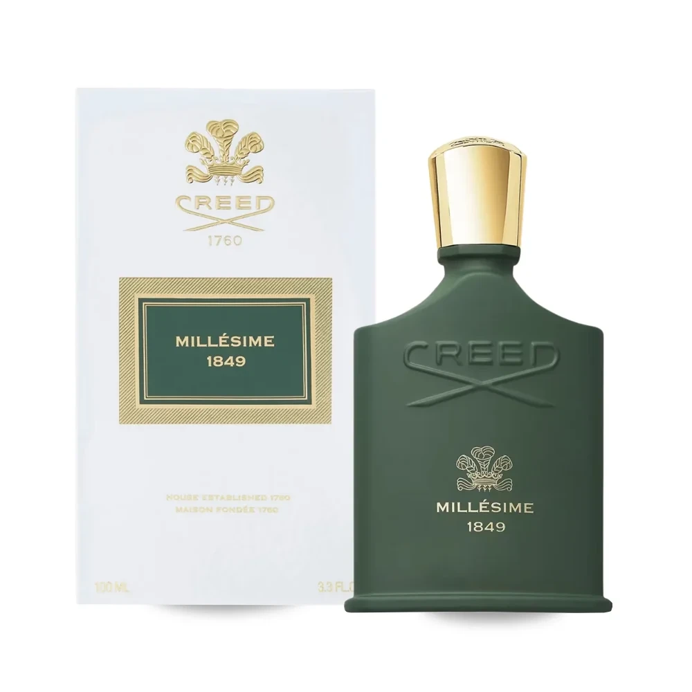 Creed Millesime 1849 manufacturer bottle.