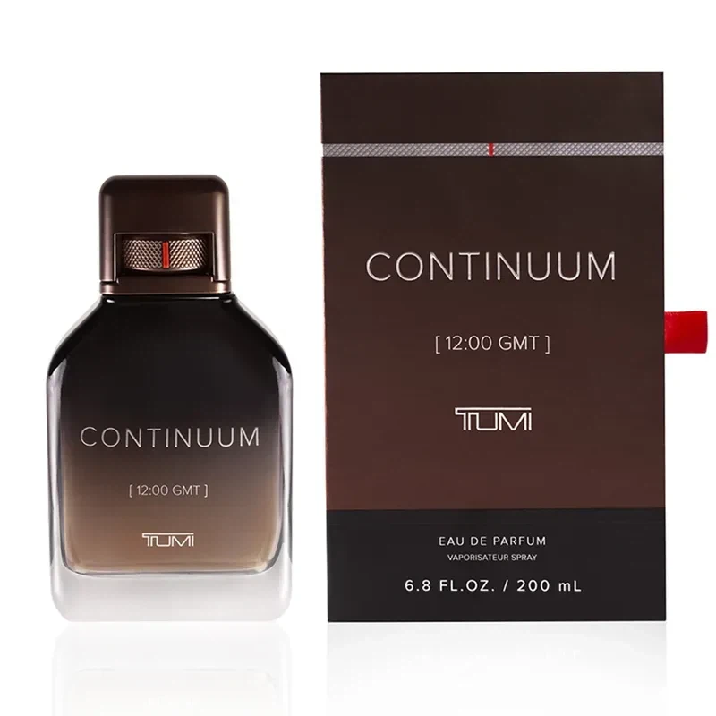 Tumi Continuum 12:00 GMT manufacturer bottle.
