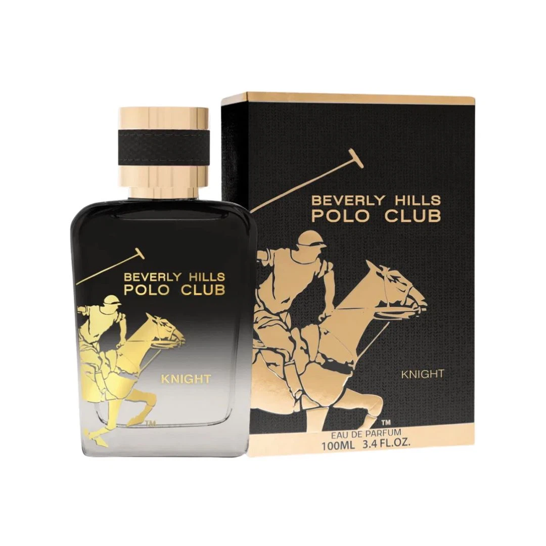 Beverly Hills Polo Club Knight manufacturer bottle.
