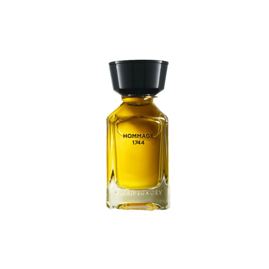 Oman Luxury Hommage 1744 manufacturer bottle.