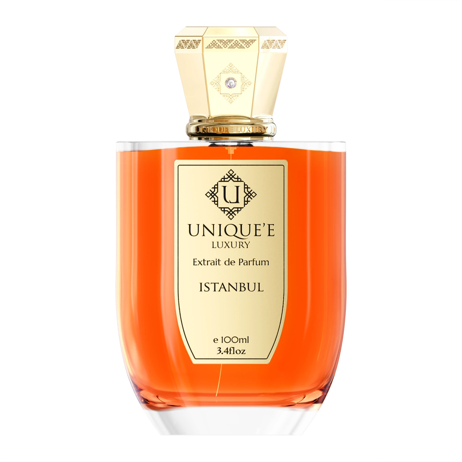 Unique Luxury Istanbul manufacturer bottle.