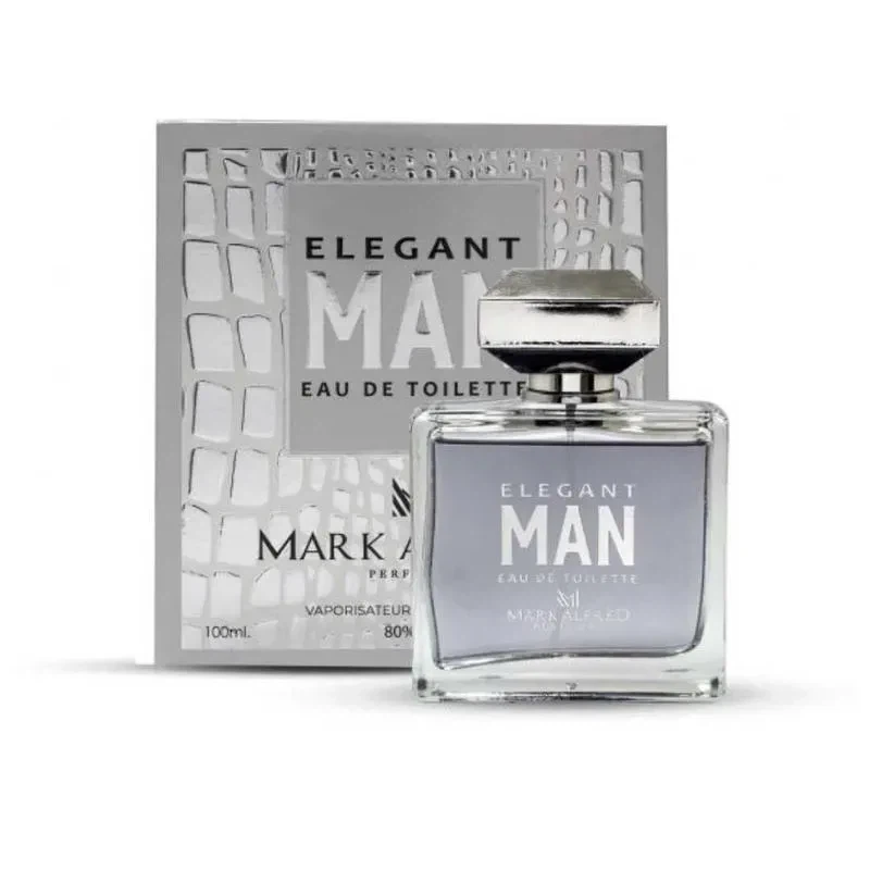 Mark Alfred Elegant Man manufacturer bottle.
