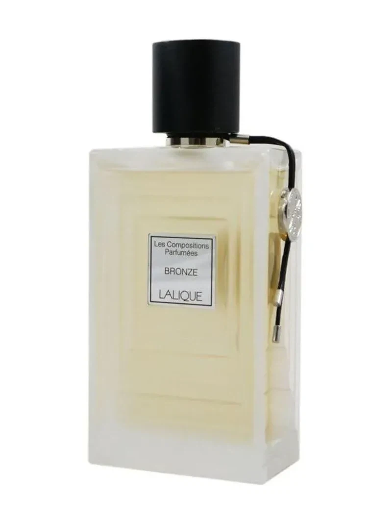 Lalique Bronze manufacturer bottle.