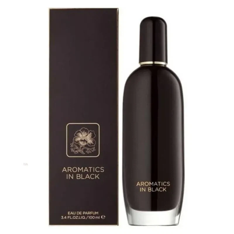 Clinique Aromatics In Black manufacturer bottle.