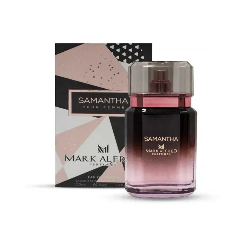 Mark Alfred Samantha manufacturer bottle.