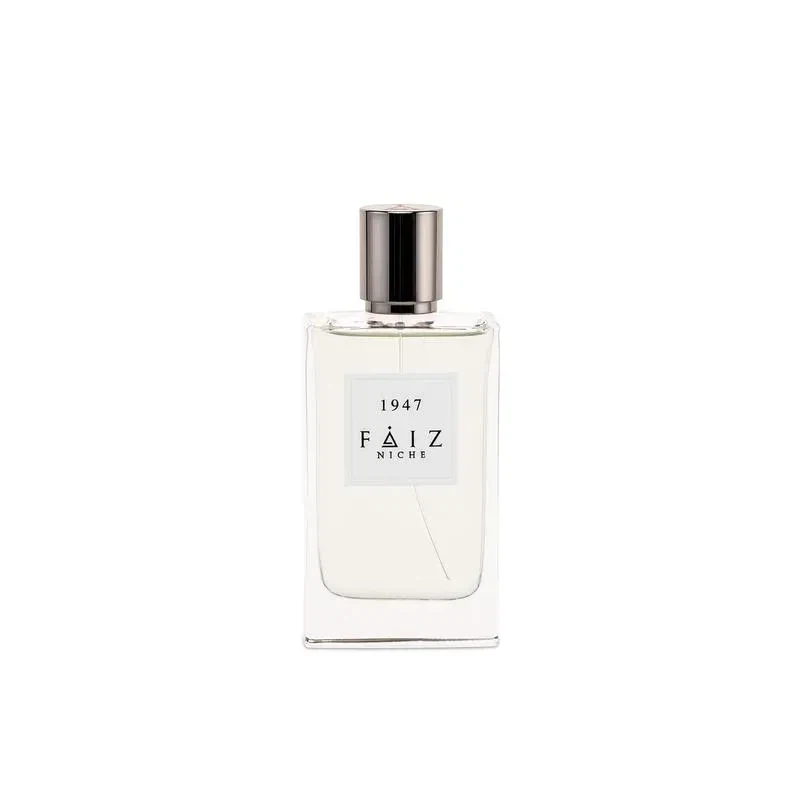Faiz Niche 1947 manufacturer bottle.